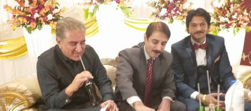 In a ceremony with Shah Mehmood Qureshi Foreign Minister of Pakistan