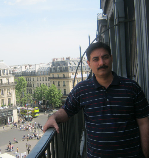Amjad Bukari official visit of France with Prime Minister, in Paris