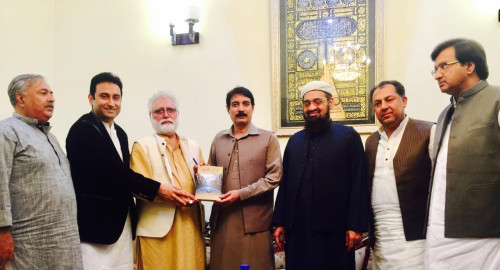 with Qari Haneef Jalndhari and Toha Qureshi MBE