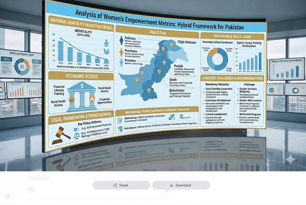 Data Analysis of Women Empowerment in Pakistan